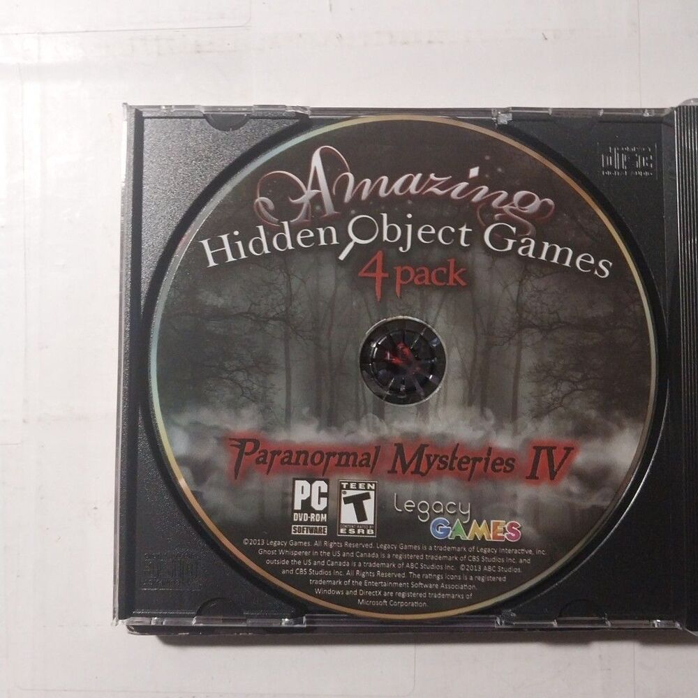 Paranormal Mysteries IV PC Game Amazing Hidden Objects Ancient mystery - Picture 3 of 3